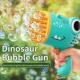 Bubble Dinosaur Gun Handheld Automatic Fully Holes