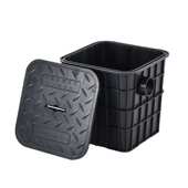 饭店油池下水道过塑料分离厨房油池小型油水隔餐饮过滤器污水处理