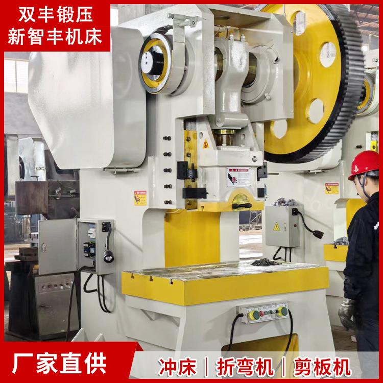 山东冲压机厂家可定J21-200T固定台冲床立式金属板材冲孔机