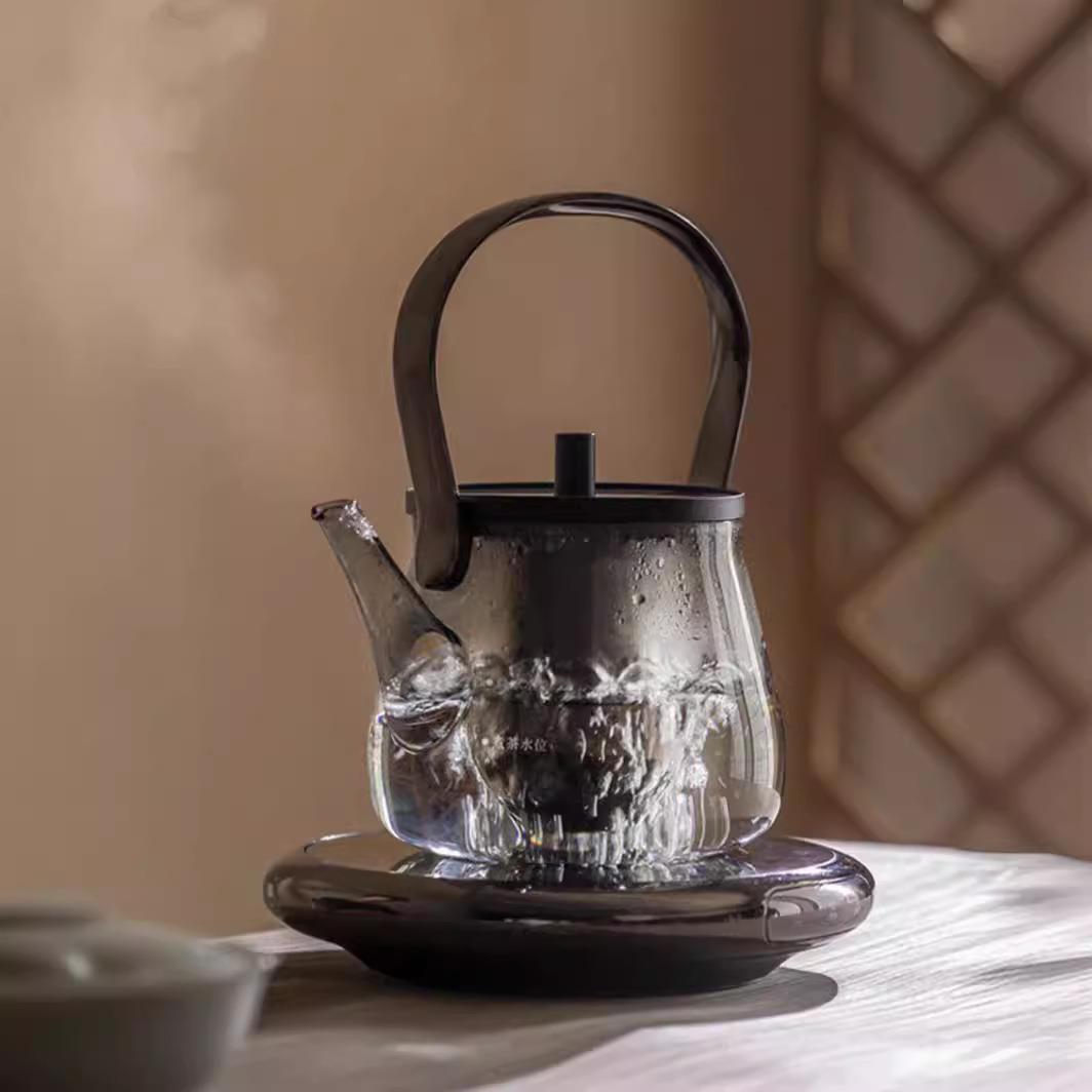 小坐Z8小薄炉电陶炉煮茶炉家用小型迷你大壶玻璃壶摩卡壶煮咖啡炉