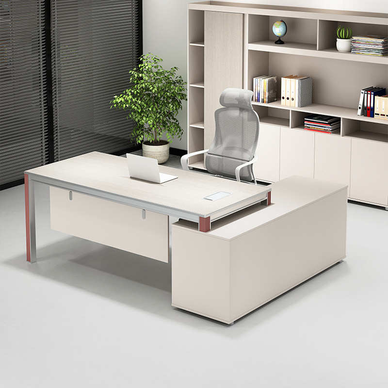 1.8米2米时尚办公桌简约现代老板桌经理办公室单人位桌椅组合