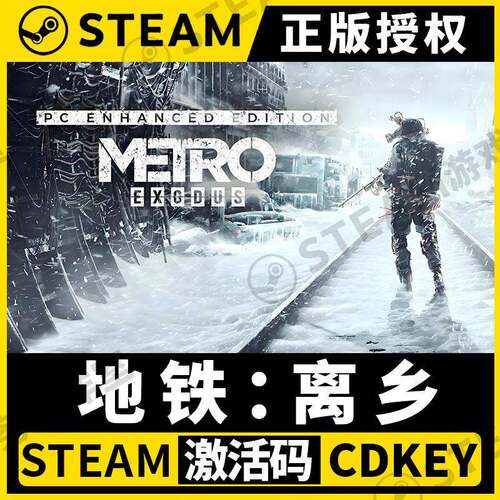 【地铁：离乡】Steam不限区激活码全DLC生存恐惧剧情Metro Exodus