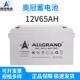 奥冠6 65胶体电池12V65AH消防机房太阳能光伏通信基站直流屏 GFM