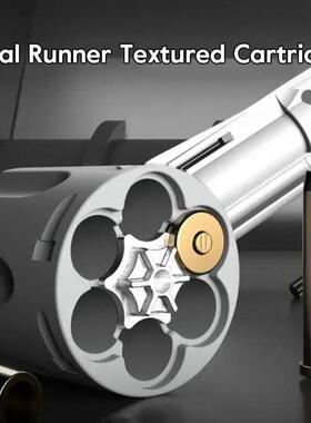 ZP5 Revolver Soft Bullet Gun 357 Simulated Ejection Toy Pist