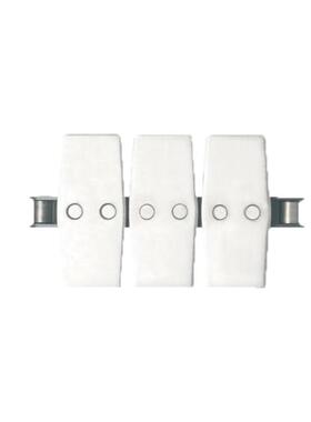 1874T扣链式链板 不锈钢高速转弯链 低噪音负重载输送链板 带夹块