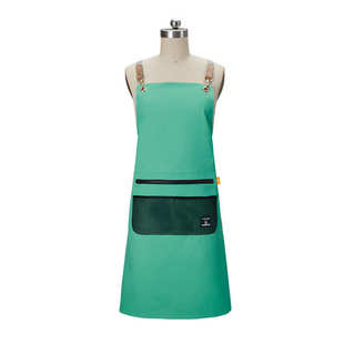 工装 北欧简约耐磨防水广告围裙定制logo印字 围裙订做工作新款