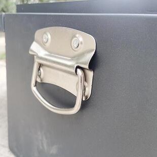 铁皮长方形家用工具箱室外带五金锁盒子厚大收纳加储置箱子物铁