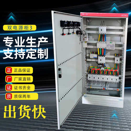 电源21电气控制/工地/-xl动力柜双开关低压室内箱