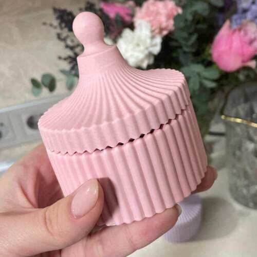 DIY Manual Candle Cup Plaster Mold AromatherapyCandle Mongol