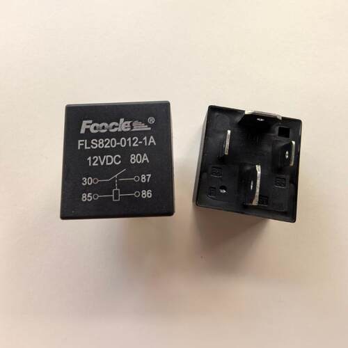 大功率汽车继电器 FLS820-012-1A-12VDC 80A 长脚