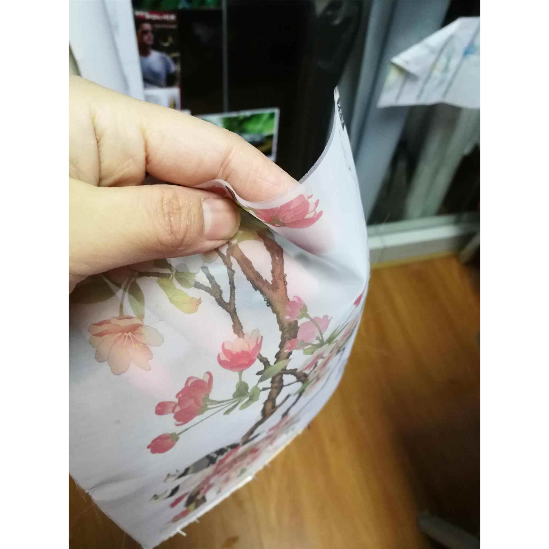 艺屏806术风真丝透卷明广告油画布UV喷绘挂画喷制作材UV绘制作