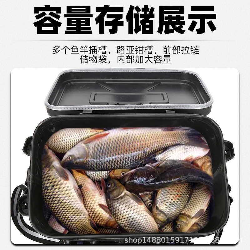 多功能路亚箱户外钓鱼桶海钓筏钓矶钓可坐人立杆器钓箱配件批发
