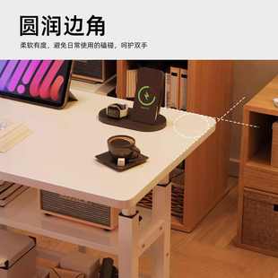 床边桌可移动升降电脑桌学生简易书桌卧室家用床上学习桌子办公桌