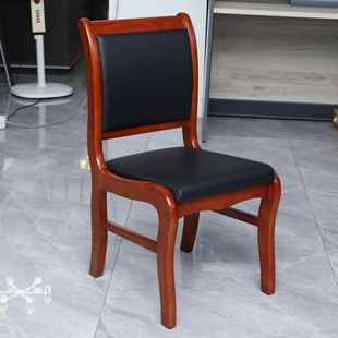 会议室橡胶木办议公椅会议桌实椅 会议椅办公椅MJ 9997全木实