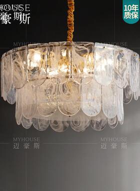 后现代轻奢吊灯全铜客厅灯港式餐厅卧室灯大气简约别墅复式楼主灯