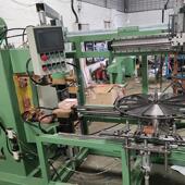 自动网罩全绕线焊接机加工风扇骨架焊网罩绕线接型设备空调罩焊接