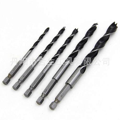 5pc 7pc 8pc六角柄三尖木工钻木工扩孔打孔工具套装