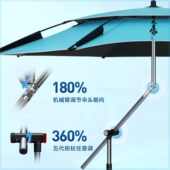 天豪钓鱼伞抗风加厚多功能折叠特佳遮阳大钓伞万向防暴雨垂钓户外