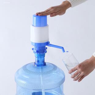 桶装 饮用水吸水器抽水泵 水手动压水器家用桶装 矿泉水抽水器按压式