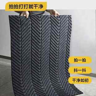 入户门口地垫防滑橡胶底大门口进门蹭脚垫子门外户外耐脏地毯