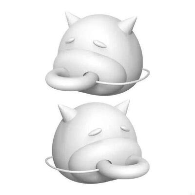 Silicone Cow Head Milk Bottle Pourer Lids for Home and