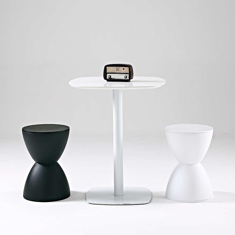 北欧塑料凳子家用化妆圆凳现代简约王子凳换鞋凳加厚矮凳客厅板凳