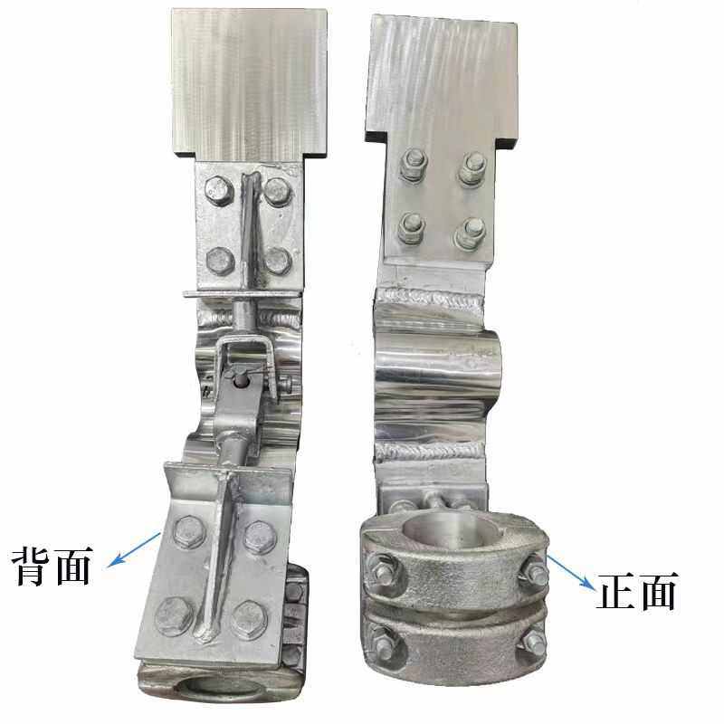 管型跨路母线过渡金具KLMG-90/80 100/90KLMGSJ-150铝合金 变电站