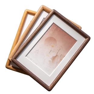 圆角黑胡桃实木相框摆台洗照片做成画框木质678寸胡桃照片挂墙