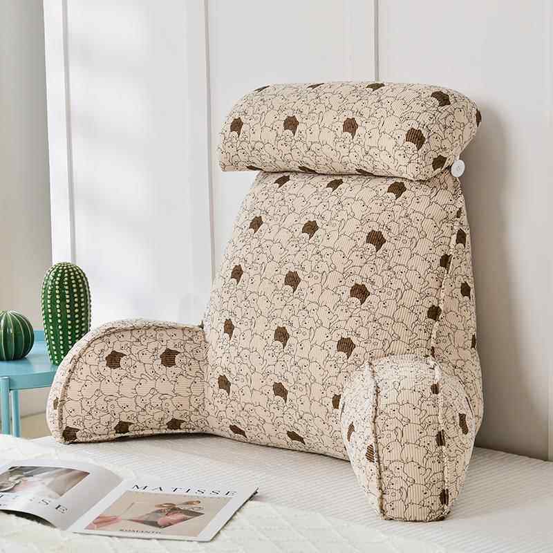 正品床头软卧靠背垫床上靠护颈靠垫室抱学枕宿舍生沙发护腰枕头喂