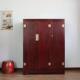 高档现中式 香樟木质矮衣柜儿实代童三门低橱柜子小户型多用纳途收