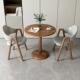 简约休闲小户型接待洽谈桌椅奶茶咖啡店阳台小圆桌阳台休闲桌椅