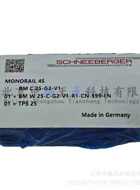 施耐博格导轨滑块 BMW15 25 30 35 45A B C D G2 -V3 G1 V2 G3 V1