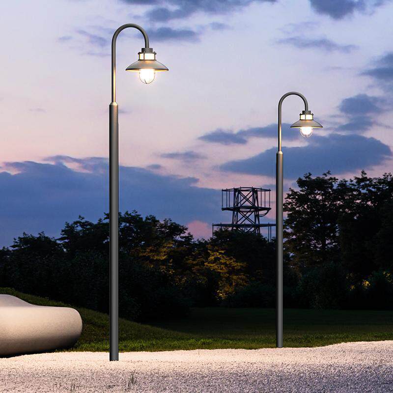 户外防水庭院灯风景区太阳能高杆灯现代别墅社区花园景观灯园林路