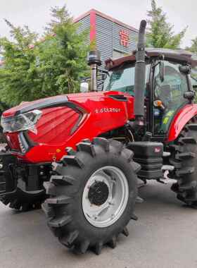 1504水4田旱田旋耕70204四价驱四轮拖拉雷机沃90强压耕田犁地机格