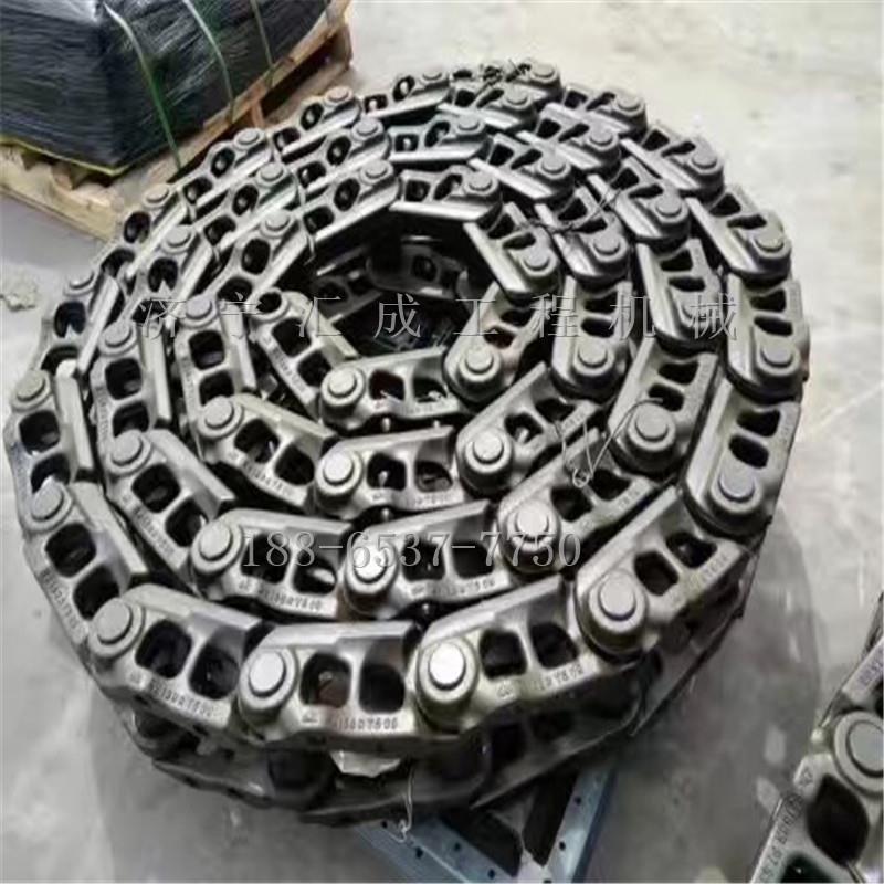 现代挖掘机配件 履带底盘件 挖机链筋 现代225链轨总成 225-7链