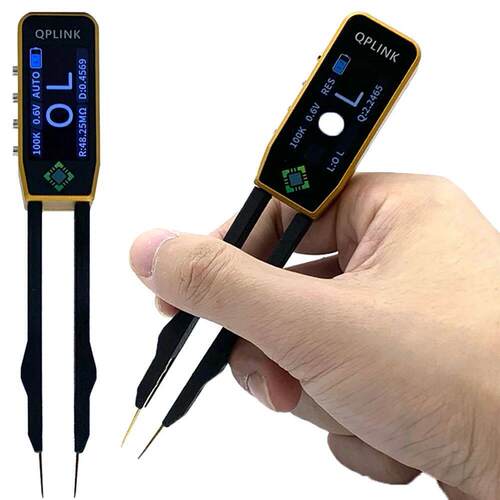 Smart Tweezer LCR Meter Tweezer 100kHz Diode Measurement