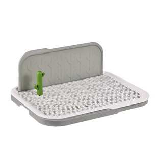 平板狗厕所大中小型犬便盆室内排便器带挡板防溅宠物猫咪用品尿盆