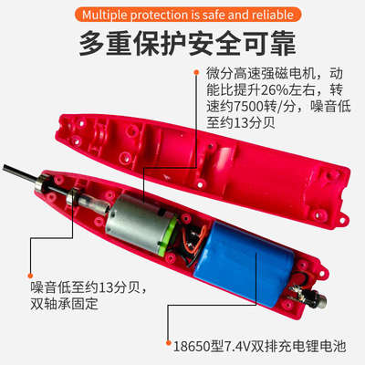 秦泰CD-X纺织厂工具电动清洁捻枪皮辊清洁器电捻棒细纱电捻杆捻棍