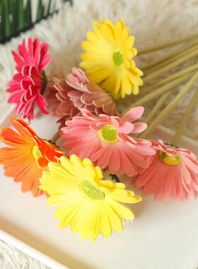 1/3pcs Daisy Flower Artificial Flowers Bouquet for Indoor Ta