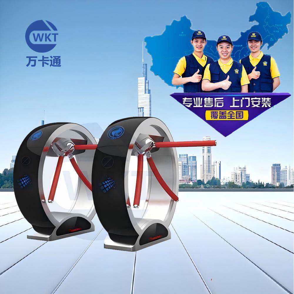 厂家速通门闸机人行通道景区服务二维码票务系统摆闸翼闸机