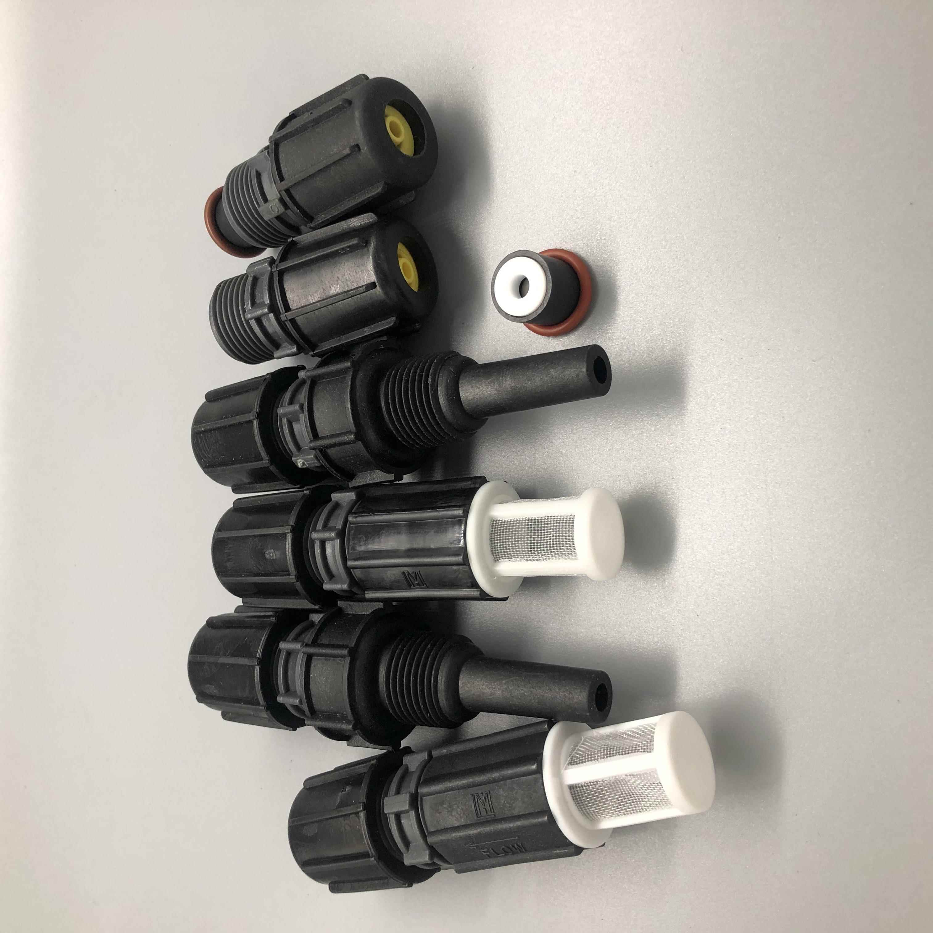 米顿罗计量泵配件 GM0025/GM0050管道过滤底阀 计量泵注射阀