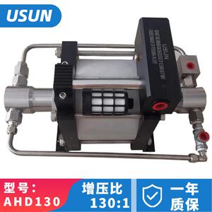 高压气动液压泵100MPA AHD130 气动水增压加压泵气驱油增压泵