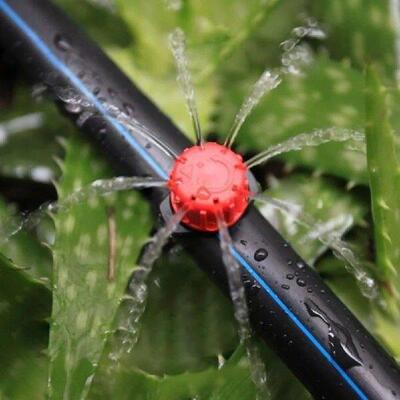 100pcs/bag Flow Head Drippers Adjustable Micro Irrigation
