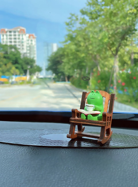 可爱拍照治愈摆件青蛙装饰摆件