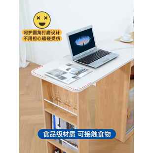 岩板吧台餐柜断一体客实隔木伸缩F77H65MM餐边桌小户厅型酒柜 日式