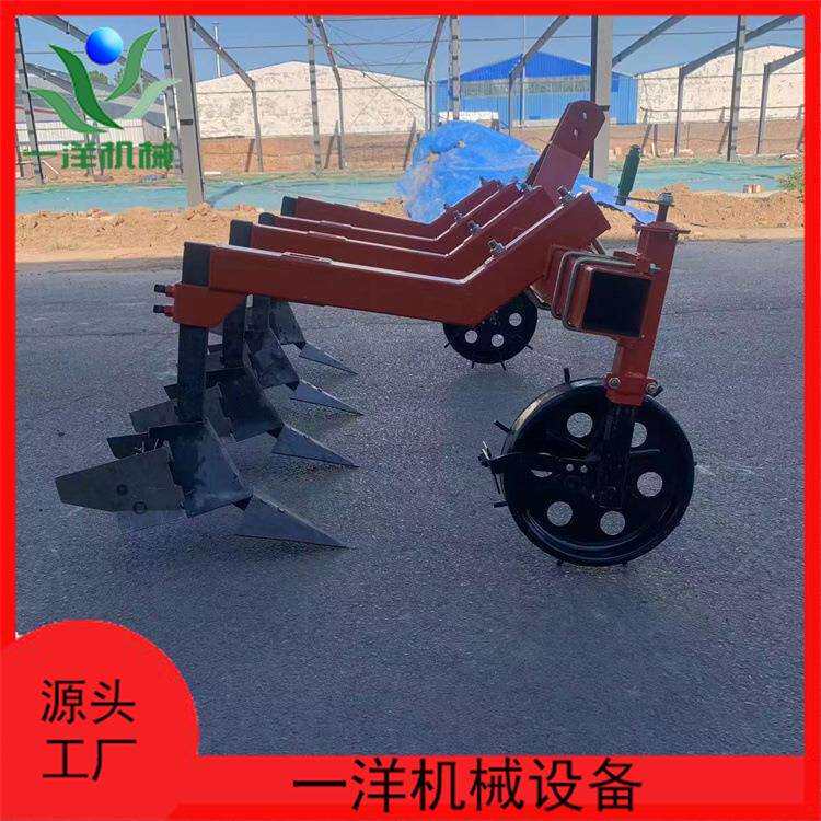 农用四轮拖拉机带中耕机棉花玉米大豆行间除草机松土机培土机