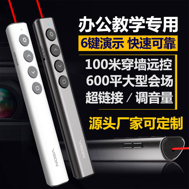 多功能翻页笔超低价 N35会议办公电子教鞭激光笔PPT无线演示器