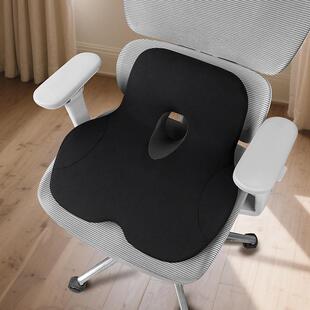 垫靠792背办公室座坐椅垫椅子靠垫学生屁垫记忆棉汽一体车腰靠久