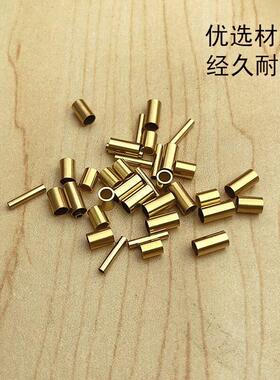 黄铜线香插 手工 diy自制线香居家熏香炉配件 铜香管