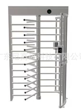 防尾随全高转闸人员进出口刷卡旋转门景区单向电控栅栏门可拆卸